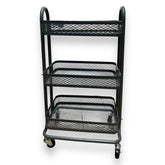 Organizador para baño o cocina generico de acero  3 niveles